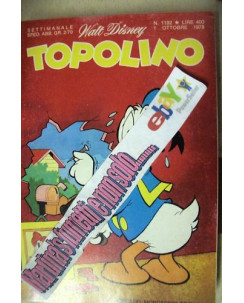 Topolino n.1192 ed.Walt Disney Mondadori 
