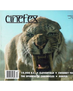 Cinefex 113 10000 BC,Cloverfield,Jumper,Spiderwick Chronicles,Sweeney Todd A67