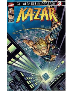 Gli Albi dei Supereroi  3 Ka-Zar ed.Marvel Italia