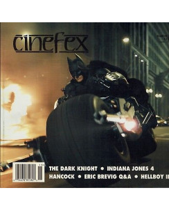 Cinefex 115 the Dark Knight,Indiana Jones 4,Hancock,Hellboy II A67