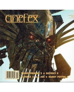 Cinefex 119 Transformers 2,District 9,Harry Potter 6,G Force,G.I. JOE A67
