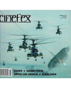 Cinefex 125 Rango,Battle Los Angeles,Black Swan,Sucker Punch A61