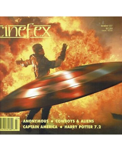 Cinefex 127 Captain America,Harry Potter 7.2,Anonymous,Cowboys e Aliens A61