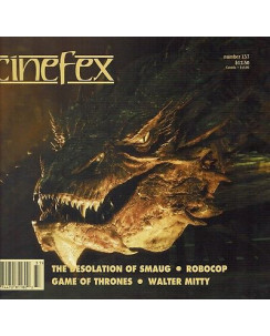 Cinefex 137 Desolation of Smaug,Robocop,Game of Thrones,Walter Mitty A61