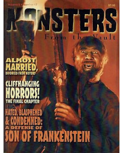 MONSTERS from the Vault vol. 9 n. 17 Son of Frankestein,almost Married divorced