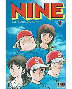 Nine  1 di Mitsuru Adachi ed.FlashBook NUOVO sconto 30%