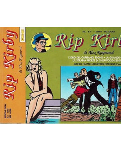 Detective Story  1 Rip Kirby 17 l'oro del Capitano Stone ed.Comic Art
