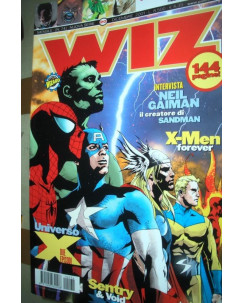 Wiz n.74 rivista Marvel ed.Panini  (Gaiman,Sentry,X Men)