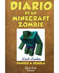 Diario di un Minecraft Zombie Zack Zombie n.5 ed.Nord Sud NUOVO sconto 50% B47