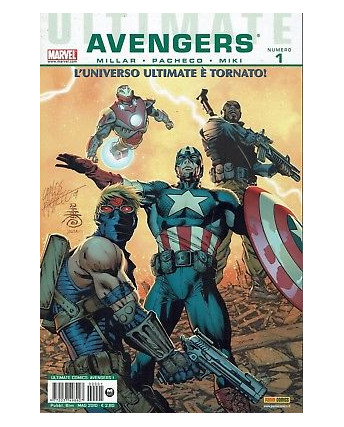 Ultimate Comics Avengers n. 1 di Mark Millar ed.Panini
