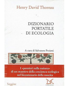 H.David Thoreau:dizionario portatile di ecologia ed.Donzell NUOVO sconto 50% B41