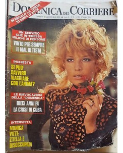 Domenica del Corriere 74/42 17/10/1972 Monica Vitti CON ALLEGATO STAMPA FF15