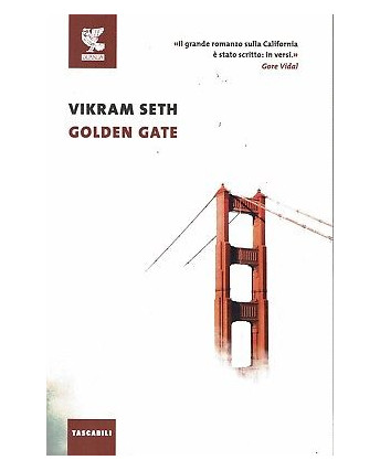Vikram Seth:Golden Gate ed.Guanda NUOVO sconto 50% B13