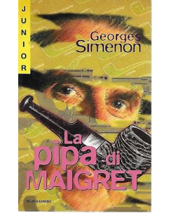 Georges Simenon: La pipa di Maigret ed. Mondadori Junior A19