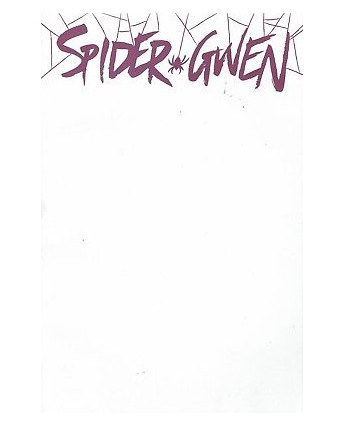 Spider Gwen  1 Variant White ed.Panini