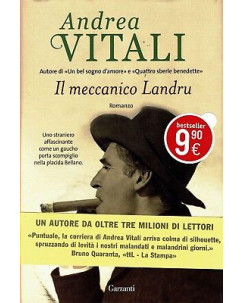 Andrea Vitali:il meccanico Landru ed.Garzanti NUOVO sconto 50% B06