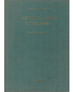 Borgese,Cevese:L'arte classica italiana Vol.II parte II ed.Garzanti A70