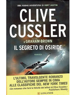 Clive Cussler:il segreto di Osiride ed.Longanesi NUOVO sconto 50% B14