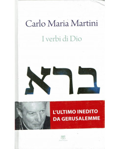 Carlo Maria Martini:I verbi di Dio ed.Terra Santa NUOVO sconto 50% B47