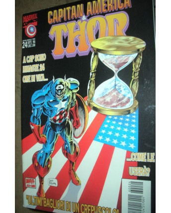 Capitan America e Thor n.24 ed.Marvel Italia  