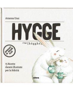 A.Usai:Hygge 15 ricette danesi illustrate ed.Ultra NUOVO sconto 50% B11