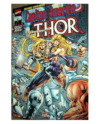 Capitan America e Thor n.33 ed.Marvel Italia 