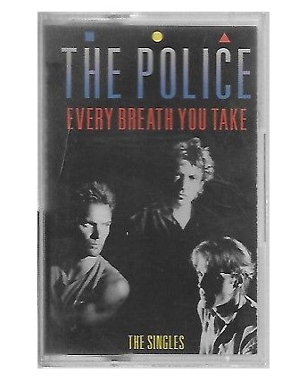 Musicassetta 012 The Police: Every breath you take - AM 393 902-4 1986