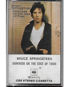 Musicassetta 018 Bruce Springsteen: Darkness on the edge of town -CBS 8606 1981