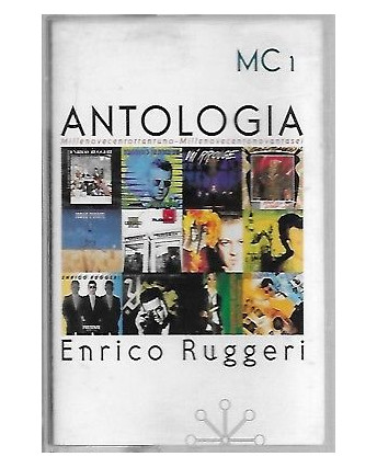Musicassetta 025 Enrico Ruggeri: Antologia MC 1 - EW 0630-17679-4 1997