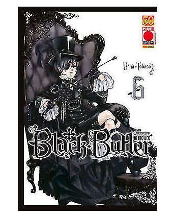 Black Butler n. 6 di Yana Toboso * Kuroshitsuji * Prima ed. Planet Manga