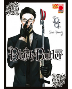 Black Butler n. 8 di Yana Toboso * Kuroshitsuji * Prima ed. Planet Manga