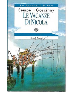 Sempe', Goscinny: Le vacanze di Nicola ed. Einaudi A19