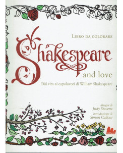 Libro da colorare:Shakespeare and love ed.Gallucci NUOVO sconto 50% FF20