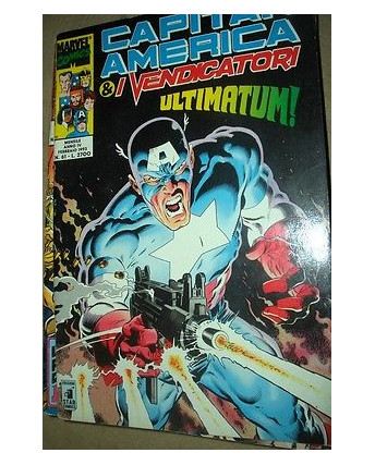 Capitan America e i Vendicatori n.61 ultimatum ! ed. Star Comics  