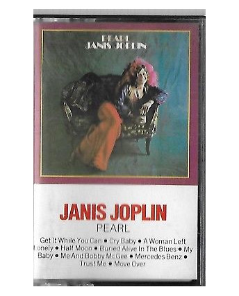 Musicassetta 039 Janis Joplin: Pearl - CBS CB431 40-32064 1972