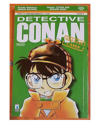 Detective Conan Special Cases n. 3 di Gosho Aoyama ed. Star Comics NUOVO