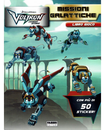 Voltron Legendary Defender:Missioni Galatiche ed.Fabbri NUOVO sconto 50% FF20