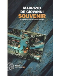 M.De Giovanni:souvenir per bastardi Pizzofalcone ed.Einaudi NUOVO sconto 50% B39