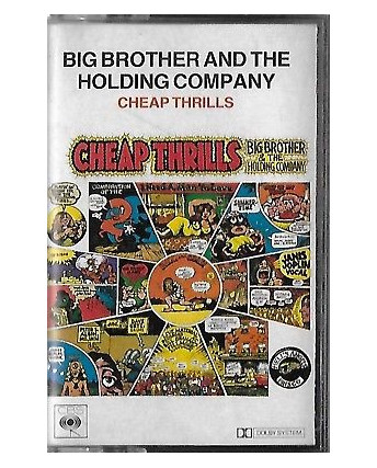 Musicassetta 047 Big Brother and the Holiding Company: Cheap Thrills CBS 4032004
