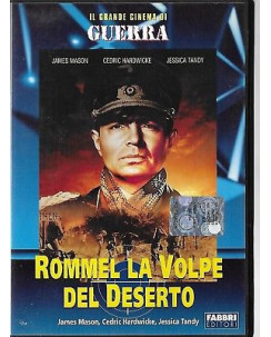 Rommel La Volpe del Deserto con James Mason, C. Hardwicke, J. Tandi - DVD Fabbri