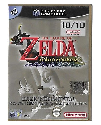 Videogioco per Gamecube Nintendo: The Legend of Zelda The Wind Waker 3+ Lim. Ed.