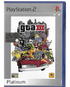 Videogioco per PlayStation 2: GTA III Platinum18+
