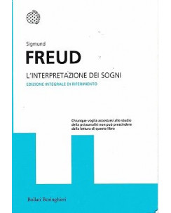 S.Freud: l'interpretazione dei sogni ed.Bollati B. sconto 50% B16
