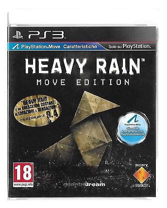 Videogioco per PlayStation 3: Heavy Rain Move Edition 18+