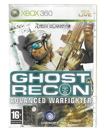 Videogioco per XBOX 360: Ghost Recon Advanced Warfighter 16+ XBOX LIVE