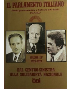 Il Parlamento Italiano 1861/1988 vol. 22 [1976-1979] ed. Nuova Cei 1993 FF05
