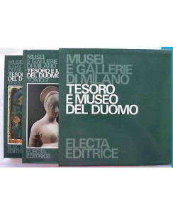 Musei e Gallerie di Milano Tesoro Museo Duomo ed.Electa con cofanetto FF15