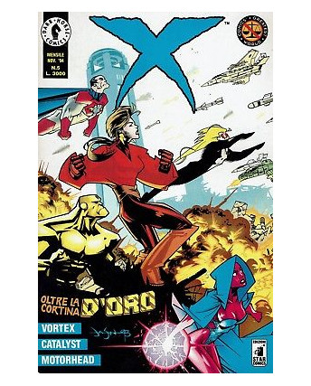 X n. 5 oltre la cortina d'oro Dark Horse Comics ed. Star Comics SU06