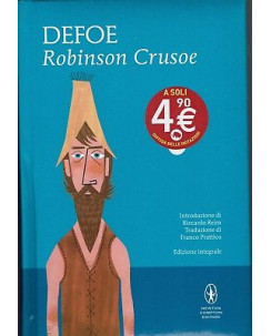 Defoe: Robinson Crusoe ed. Newton Compton NUOVO SCONTO 50% B05
