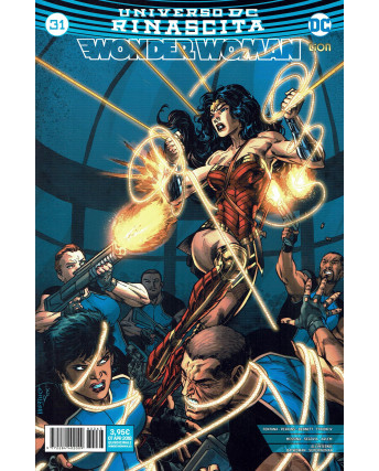 WONDER WOMAN n. 31 Universo DC Rinascita ed. LION COMICS NUOVO